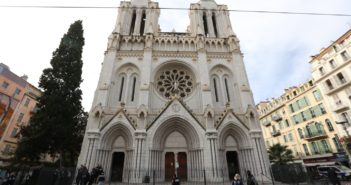 Basilique Notre Dame de l'assomption de Nice, victime d'un attentat le jeudi 29 octobre
